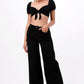 Wide leg, denim pants, jeans, western - Leur Beau Monde Boutique