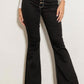 High Rise Flare Jeans - Leur Beau Monde Boutique