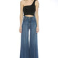 Wide leg, denim pants, jeans, western - Leur Beau Monde Boutique