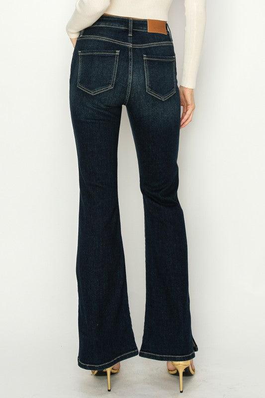 HIGH RISE FLARE JEANS - Leur Beau Monde Boutique