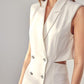 Blazer Button Romper - Leur Beau Monde Boutique