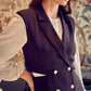 Blazer Button Romper - Leur Beau Monde Boutique