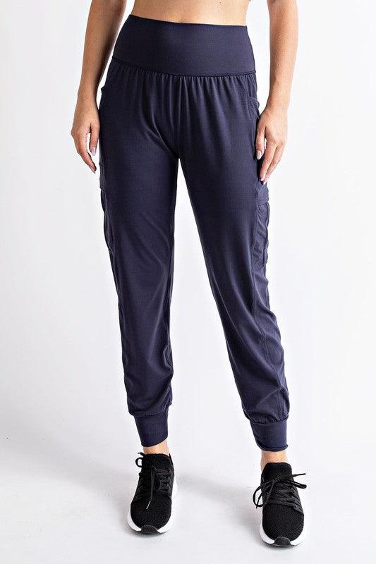 Butter Jogger With Side Pockets - Leur Beau Monde Boutique