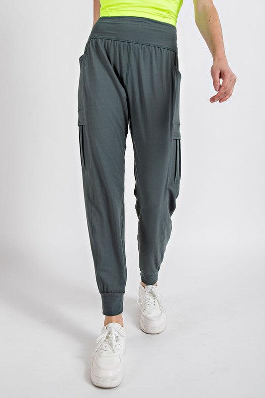 Butter Jogger With Side Pockets - Leur Beau Monde Boutique