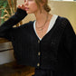 CABLE KNIT CARDIGAN JJK5023 - Leur Beau Monde Boutique