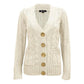 Cable Knitted Cardigan Sweater with Pockets - Leur Beau Monde Boutique