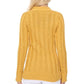 Cable Knitted Cardigan Sweater with Pockets - Leur Beau Monde Boutique