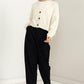 Cute Mood Crop Shoulder Cropped Cardigan Sweater - Leur Beau Monde Boutique