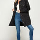 DENIM 3/4 QUARTER JACKETS DISTRESSED WASHED - Leur Beau Monde Boutique