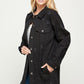 DENIM 3/4 QUARTER JACKETS DISTRESSED WASHED - Leur Beau Monde Boutique