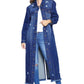 DENIM LONG JACKETS DISTRESSED WASHED - Leur Beau Monde Boutique