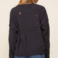 Distressed USA Logo Sweater - Leur Beau Monde Boutique