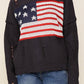 Distressed USA Logo Sweater - Leur Beau Monde Boutique