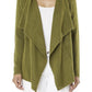 Draped Stylish Cape Sweater Cardigan - Leur Beau Monde Boutique