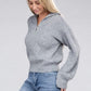 Easy-Wear Half-Zip Pullover - Leur Beau Monde Boutique