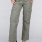 Everyday Wear Elastic-Waist Cargo Pants - Leur Beau Monde Boutique