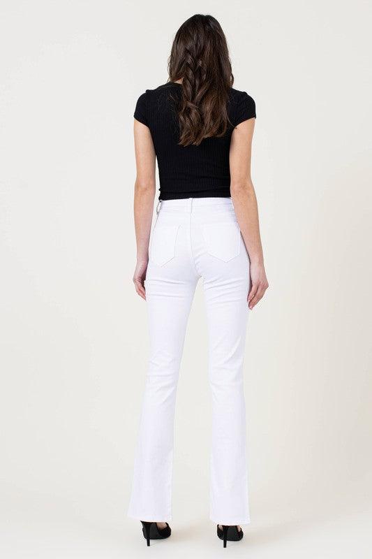 Front Slit Slim Bootcut - Leur Beau Monde Boutique