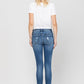 High Rise Ankle Skinny Hem Detail - Leur Beau Monde Boutique