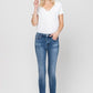 High Rise Ankle Skinny Hem Detail - Leur Beau Monde Boutique