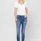 High Rise Ankle Skinny Hem Detail - Leur Beau Monde Boutique