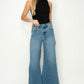 HIGH RISE CROP PALAZZO JEANS - Leur Beau Monde Boutique