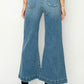 HIGH RISE CROP PALAZZO JEANS - Leur Beau Monde Boutique