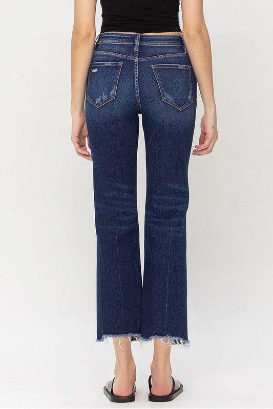 High Rise Regular Straight Jean - Leur Beau Monde Boutique