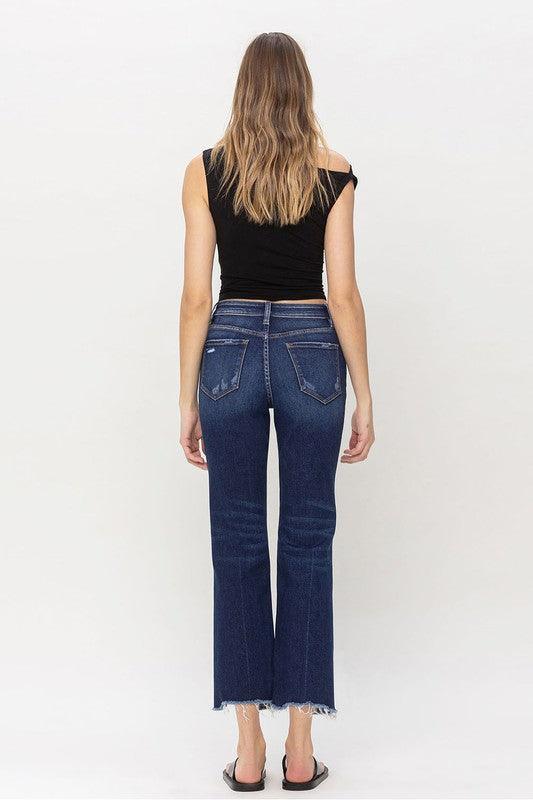 High Rise Regular Straight Jean - Leur Beau Monde Boutique