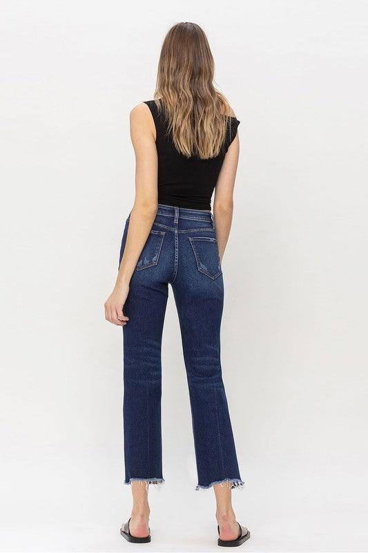 High Rise Regular Straight Jean - Leur Beau Monde Boutique