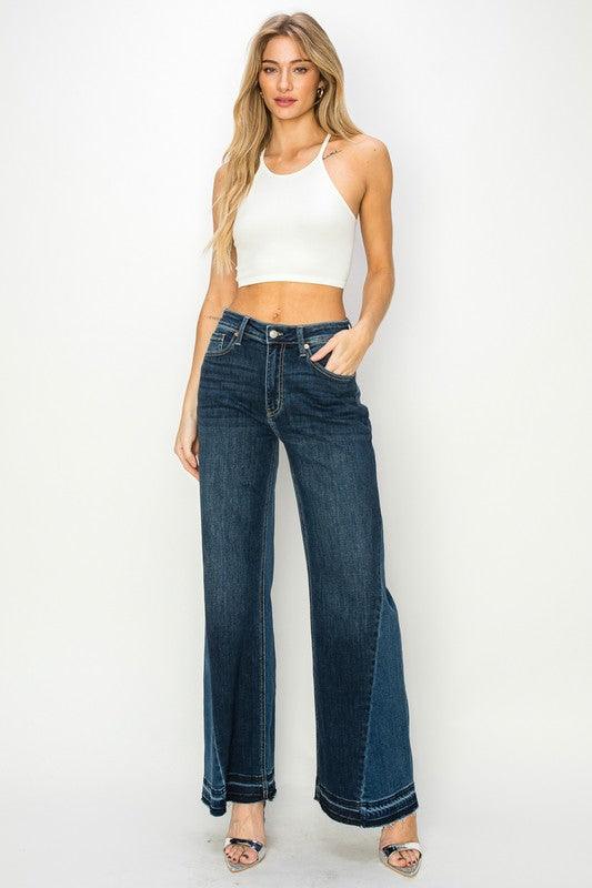 HIGH RISE RELAXED WIDE LEG JEANS - Leur Beau Monde Boutique