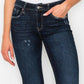 HIGH RISE SKINNY STRAIGHT JEANS - Leur Beau Monde Boutique