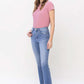 High Rise Slim Straight Jeans - Leur Beau Monde Boutique