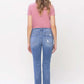 High Rise Slim Straight Jeans - Leur Beau Monde Boutique