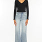 High Rise Slim Wide Leg - Leur Beau Monde Boutique