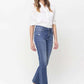 High Rise Straight Jean With Raw Hem - Leur Beau Monde Boutique