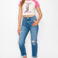 HIGH RISE TAPERED LEG JEANS - Leur Beau Monde Boutique