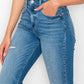 HIGH RISE TAPERED LEG JEANS - Leur Beau Monde Boutique