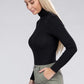 Long-Sleeve Turtleneck Bodysuit - Leur Beau Monde Boutique