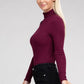 Long-Sleeve Turtleneck Bodysuit - Leur Beau Monde Boutique