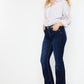 Mid Rise Hem Detail Flare - Leur Beau Monde Boutique