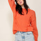 Mineral Wash Distressed Sweater - Leur Beau Monde Boutique