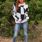 Multi Geo Checker Pullover Knit Sweater Top - Leur Beau Monde Boutique