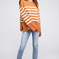 Ribbed Hem Stripe Sweater - Leur Beau Monde Boutique