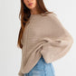 Ribbed Knitted Sweater - Leur Beau Monde Boutique