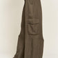 SATIN CARGO PANTS - Leur Beau Monde Boutique