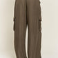 SATIN CARGO PANTS - Leur Beau Monde Boutique