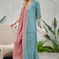 Solid Long Cardigan With Fringe - Leur Beau Monde Boutique