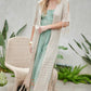 Solid Long Cardigan With Fringe - Leur Beau Monde Boutique