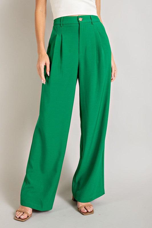 Straight Leg Pants - Leur Beau Monde Boutique