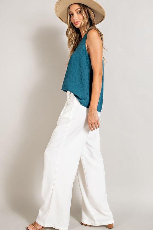 Straight Leg Pants - Leur Beau Monde Boutique